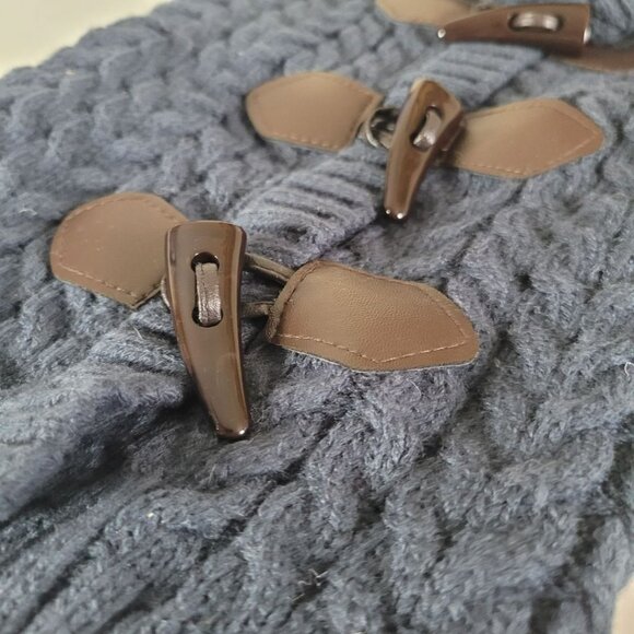 Small Dog‎ Sweater Knit Size Medium Puppy Canine Pet Animal Blue Old Man Dapper - Picture 10 of 11